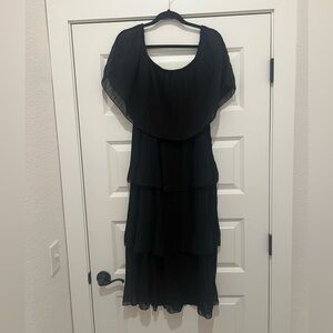 Tiered Midi Dress